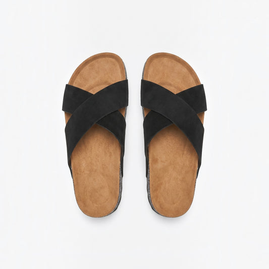 CrossStep Slipper – Black
