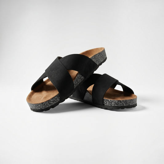 CrossStep Slipper – Black