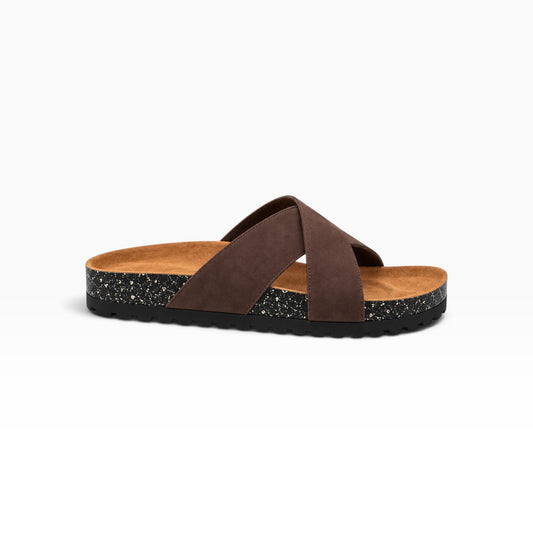 CrossStep Slipper – Brown