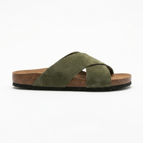 CrossStep Slipper – Olive