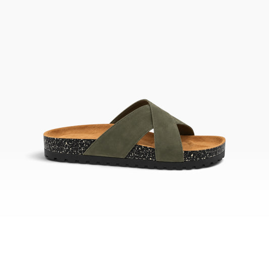 CrossStep Slipper – Olive