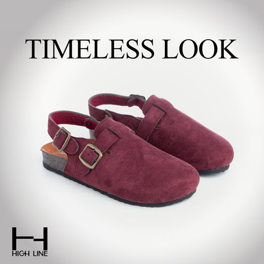Cologs Sandal Burgundy