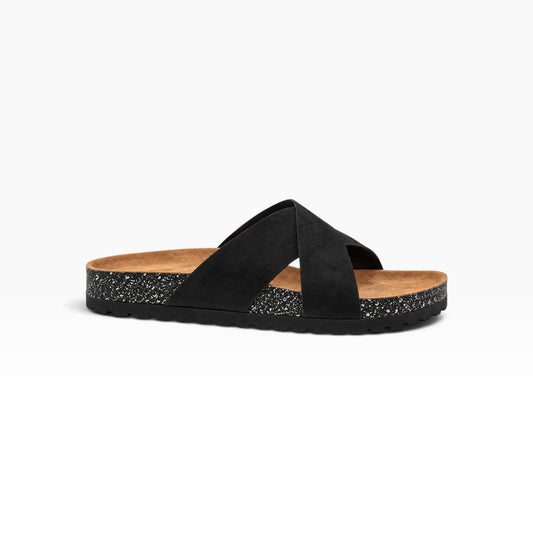 CrossStep Slipper – Black