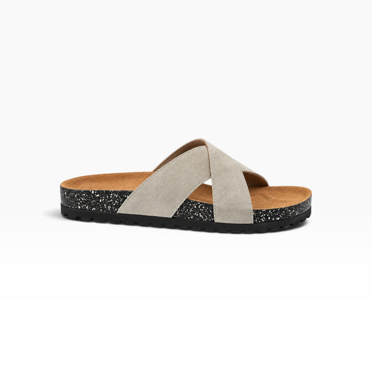 CrossStep Slipper – Beige