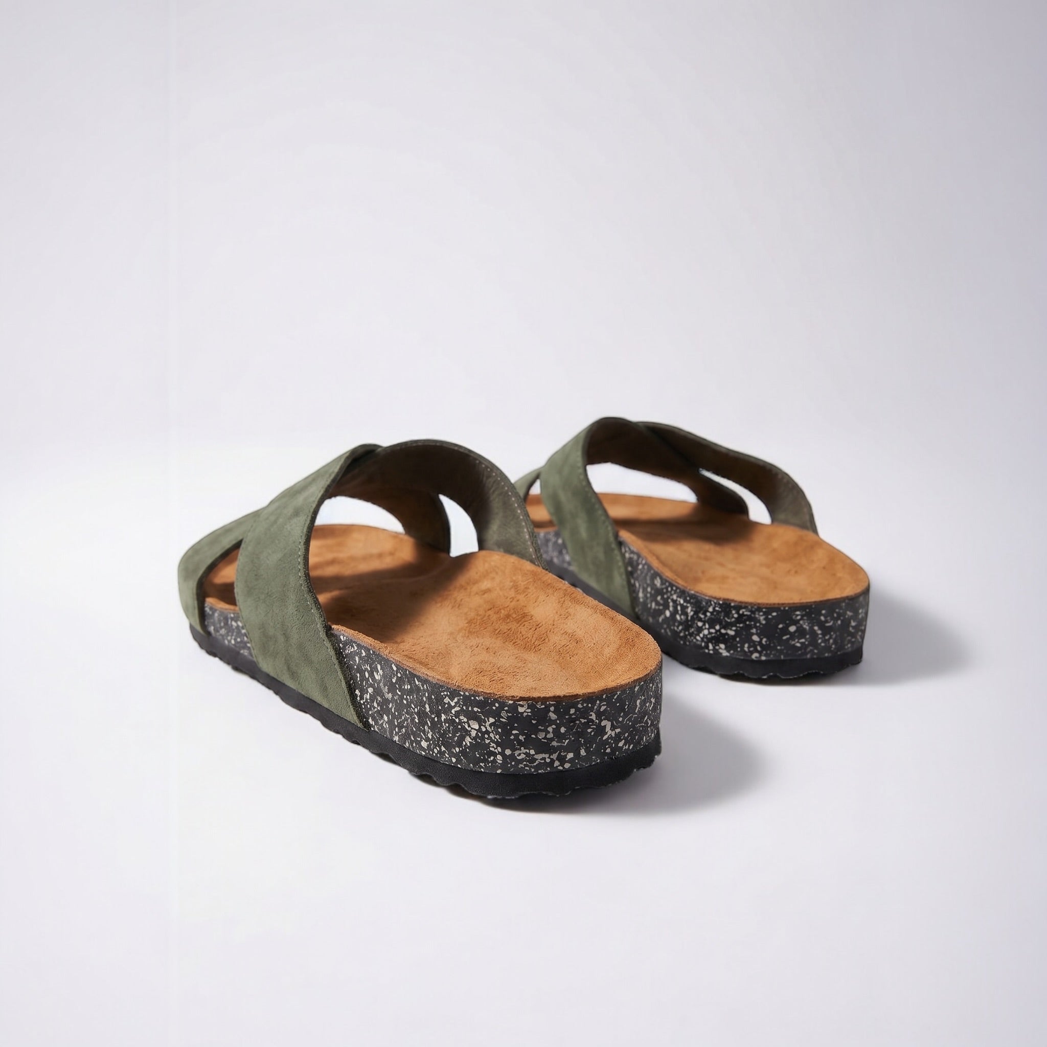 CrossStep Slipper – Olive – High line