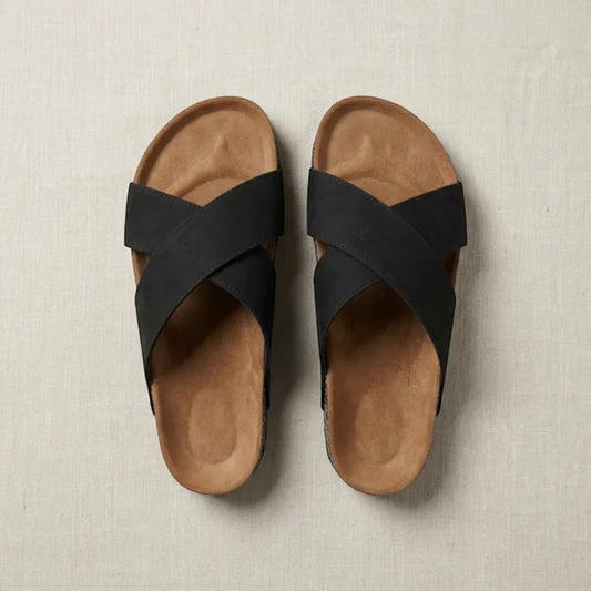 CrossStep Slipper – Black